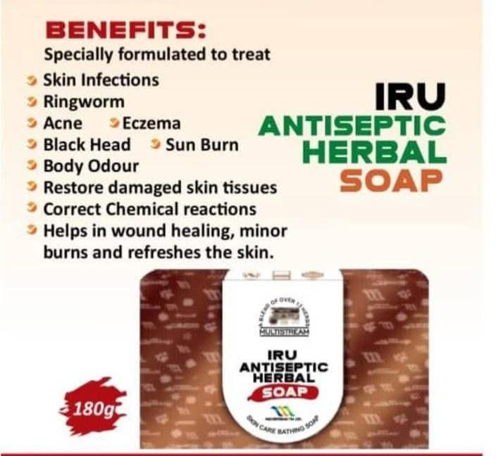 IRU Antiseptic Herbal Soap
